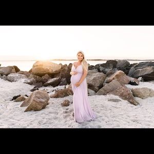 Large Lulus all about love lavender maxi dress